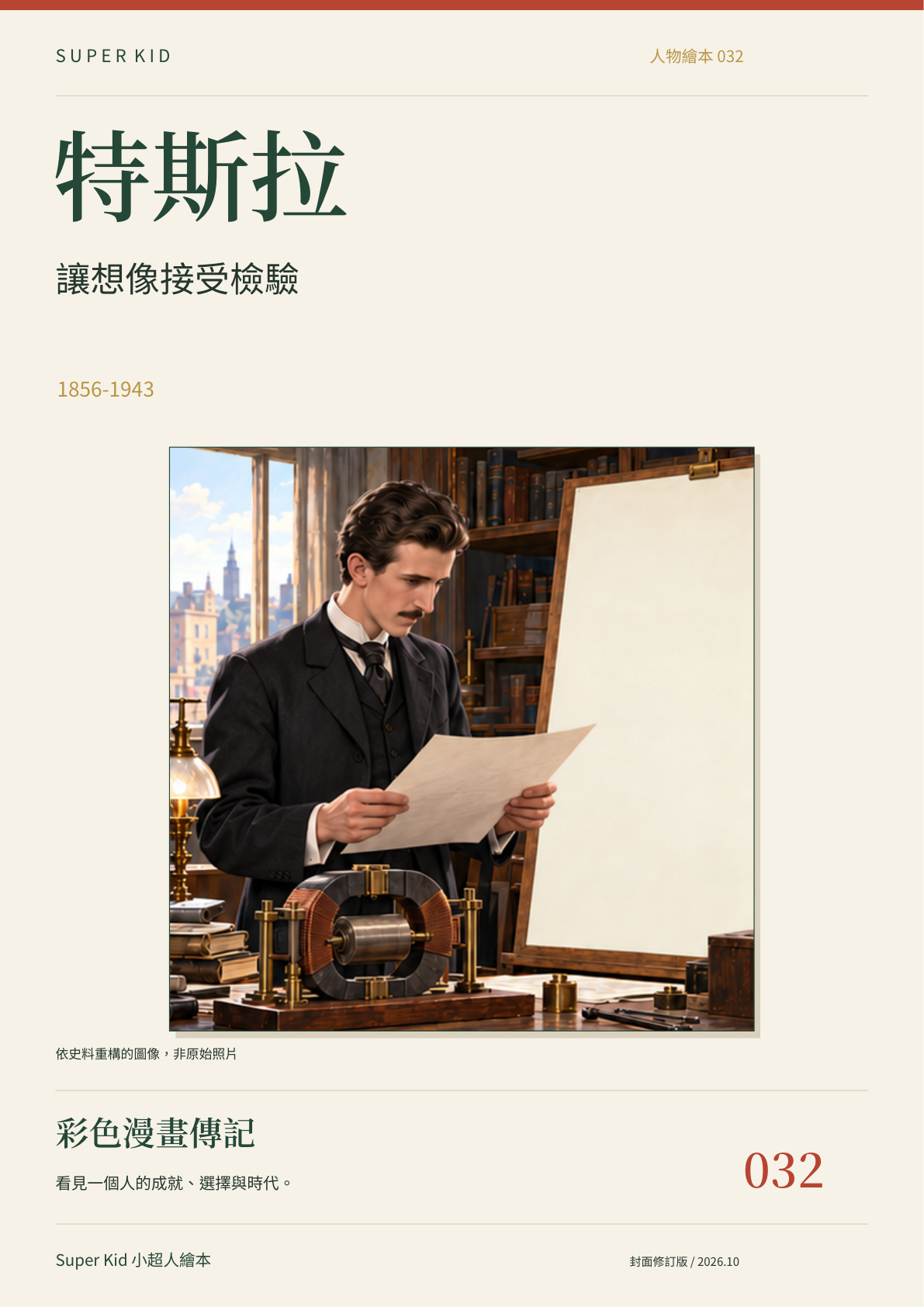 《特斯拉：讓想像接受檢驗》完整封面
