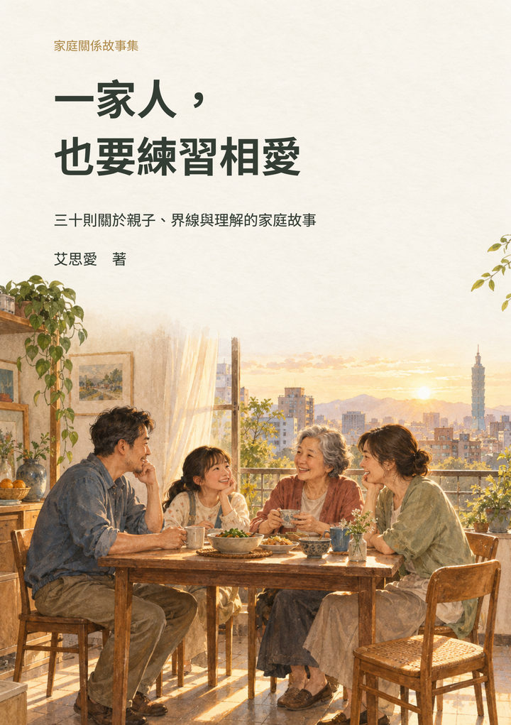 《一家人,也要練習相愛》完整封面