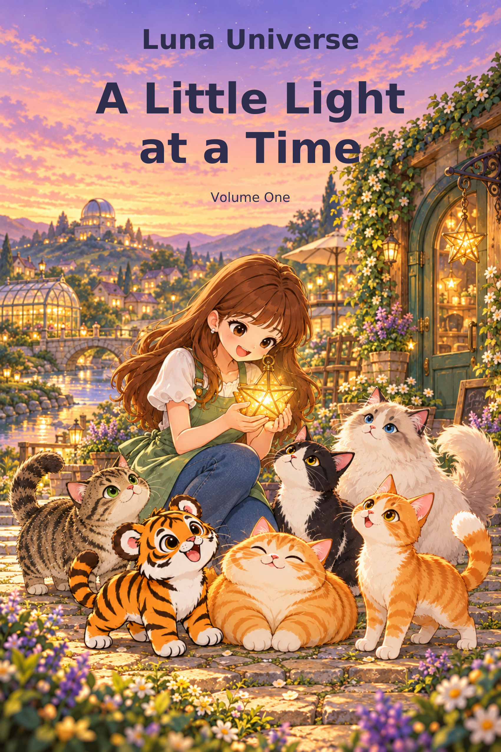 《Luna Universe: A Little Light at a Time》完整封面